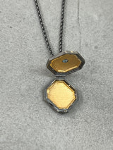 Arman Aquamarine Northstar Locket