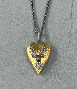 Arman Love Locket With Deer
