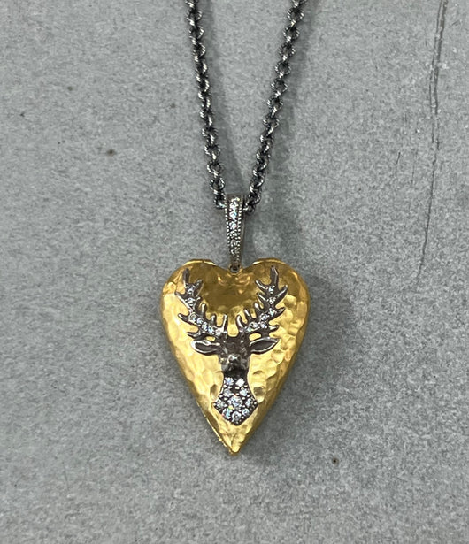 Arman Love Locket With Deer