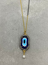 Ara 24k Mixed Metal Chain Necklace