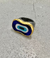 Ara 24k Eye Ring