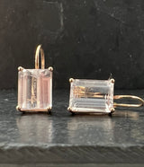 Andi Alyse Pink Kunzite and Rose Gold Earrings