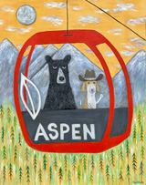 "Aspen View Better With You"