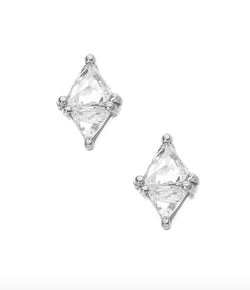 Sethi Couture 'Duet' Trillion Cut Diamond Stud Earrings
