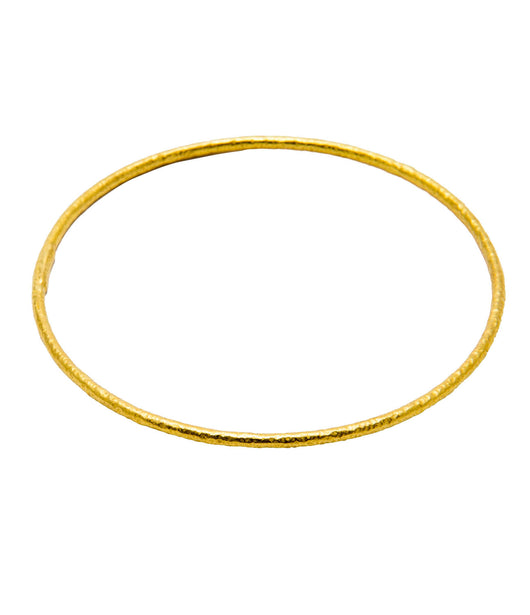 Ara 24K Classic Thin Tube Bangle
