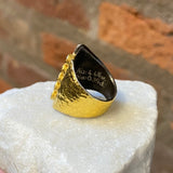 Ara 5 Diamond and 24kt Gold Assymetrical Ring