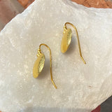 Ara 24kt Gold Extra Small Disc Earrings
