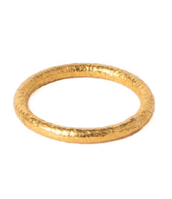 Ara 24kt Gold Thin Eternity Band