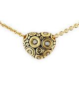 Alex Sepkus Diamond and Yellow Gold "Heart" Pendant Necklace