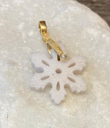 Alex Sepkus "Sticks and Stones" Druzy Snowflake Pendant