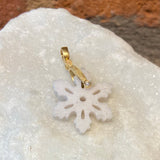 Alex Sepkus "Sticks and Stones" Druzy Snowflake Pendant