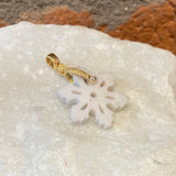 Alex Sepkus "Sticks and Stones" Druzy Snowflake Pendant