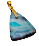 Alex Sepkus "Sticks and Stones" Boulder Opal Pendant