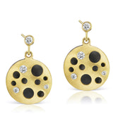 Dana Bronfman Mini Hollow Coin Earrings