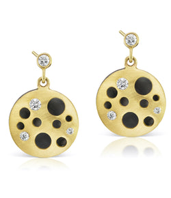 Dana Bronfman Mini Hollow Coin Earrings