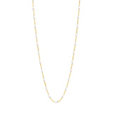 Gigi Clozeau Classic Gigi Necklace with White Resin Pearls - 16.5" Length