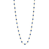 Gigi Clozeau Classic Gigi Necklace with Lapis Resin Pearls - 16.5" Length