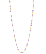 Gigi Clozeau Classic Gigi Necklace with Lilac Resin Pearls - 16.5" Length