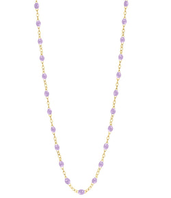 Gigi Clozeau Classic Gigi Necklace with Lilac Resin Pearls - 16.5