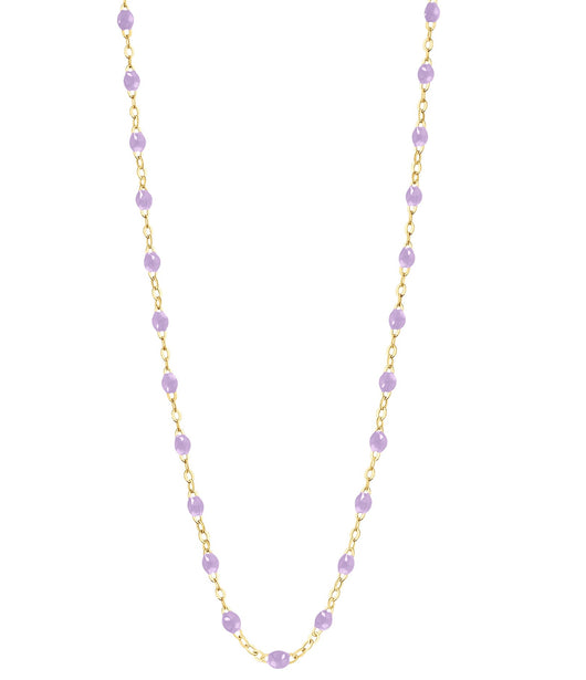 Gigi Clozeau Classic Gigi Necklace with Lilac Resin Pearls - 16.5