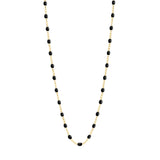 Gigi Clozeau Classic Gigi Necklace with Black Resin Pearls - 16.5" Length