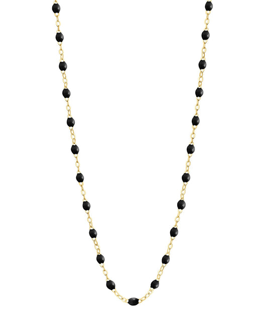 Gigi Clozeau Classic Gigi Necklace with Black Resin Pearls - 16.5