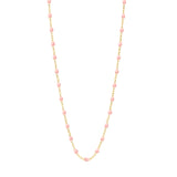 Gigi Clozeau Classic Gigi Necklace with Baby Pink Resin Pearls - 16.5" Length