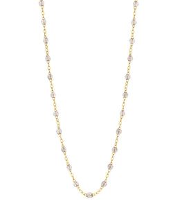 Gigi Clozeau Classic Gigi Necklace with Sparkle Resin Pearls - 17.7