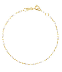 Gigi Clozeau Classic Gigi Bracelet with White Resin Pearls