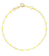 Gigi Clozeau Classic Gigi Bracelet with Lime Resin Pearls
