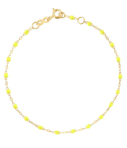 Gigi Clozeau Classic Gigi Bracelet with Lime Resin Pearls