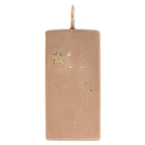 Heather Moore Rose Gold Horseshoe ID Tag Charm