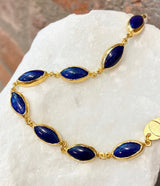 Ara Lapis and 24kt Gold Bracelet