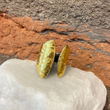 Ara 24kt Gold Open Asymmetrical Ring
