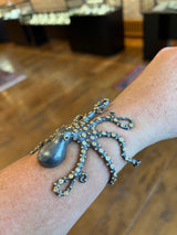 Ara Diamond Octopus Cuff