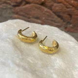 Ara 24K Extra Small 'Huggie' Hoop Earrings