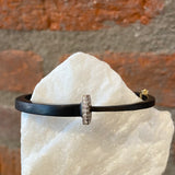 Pat Flynn Pave Diamond Head Nail Bracelet