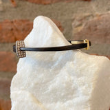 Pat Flynn Pave Diamond Head Nail Bracelet