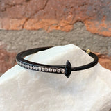 Pat Flynn Tapered Diamond Stripe Nail Bracelet