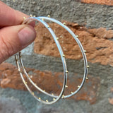 Jessica Weiss Silver and Yellow Gold Dottie Hoop Earrings