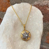 Arman Diamond Starburst Locket