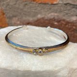 Arman 3 Diamond and 22kt Gold Cuff