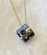 Dana Bronfman Tiny Holly Pendant Necklace