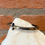 Pat Flynn 22kt Gold Dusted Nail Bracelet