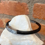 Pat Flynn 18kt Palladium Collar Nail Bracelet - Size Medium
