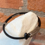 Pat Flynn 18kt Palladium Collar Nail Bracelet - Size Medium