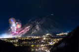 "New Year's Eve Fireworks over Aspen"