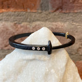 Pat Flynn 3 Stone Nail Bracelet