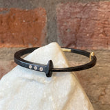 Pat Flynn 3 Stone Nail Bracelet