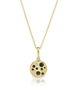 Dana Bronfman Mini Hollow Coin Necklace